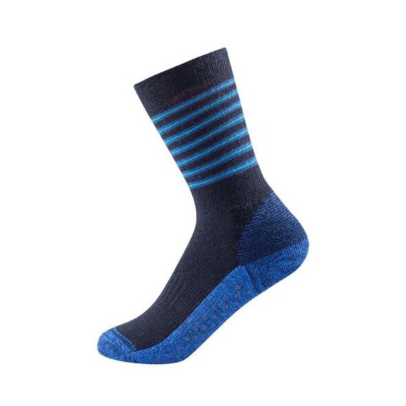 Devold Dětské funkční ponožky s merinem Multi medium kid sock s protiskluzem