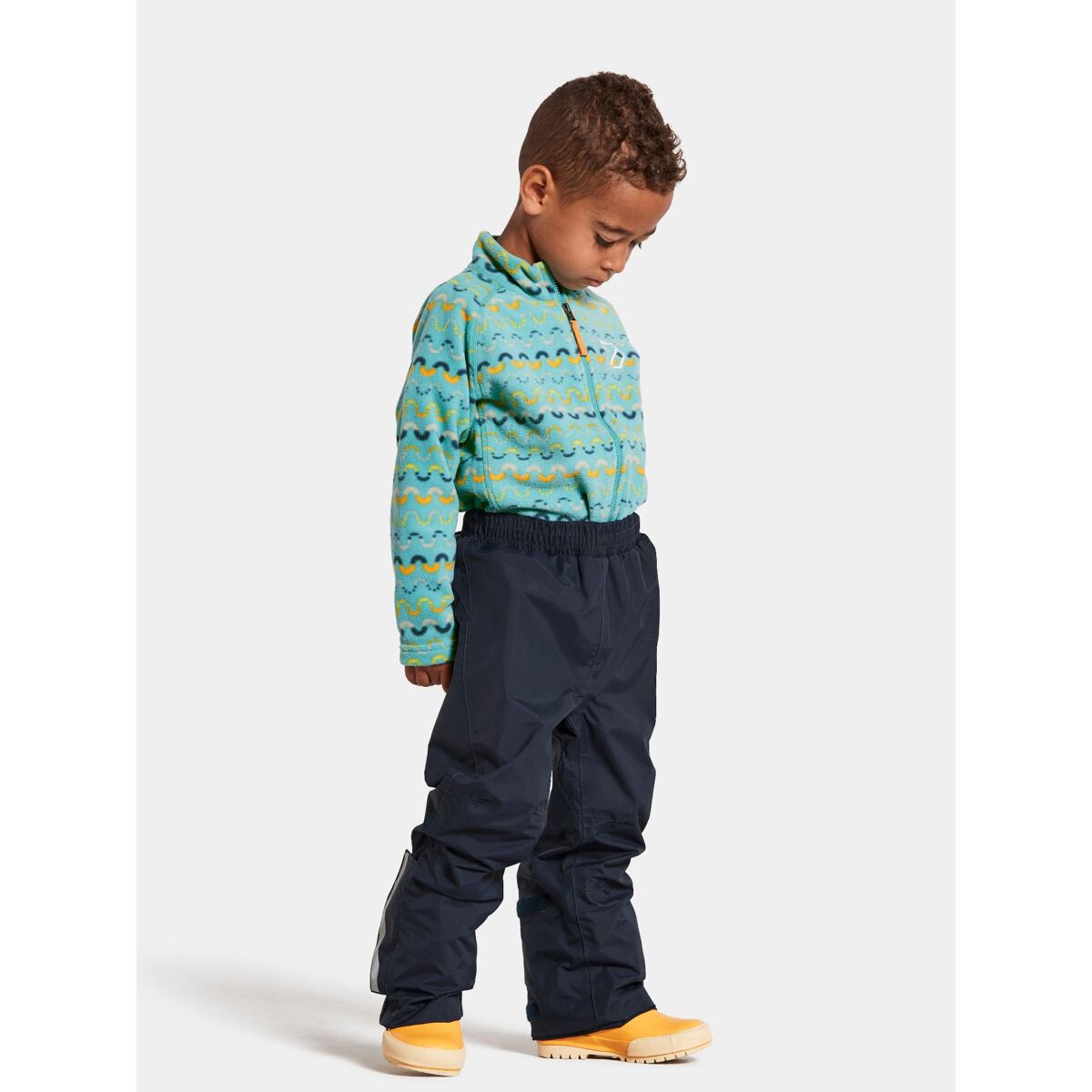 Didriksons Dětské nepromokavé kalhoty Idur navy - ROSTOUCÍ