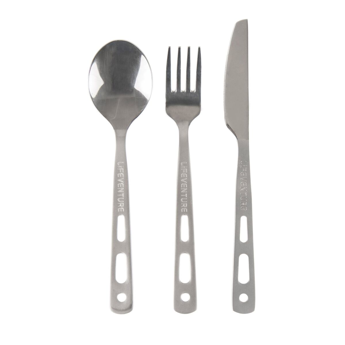 LifeVenture Outdoorový příbor Lifeventure Basic Cutlery Set