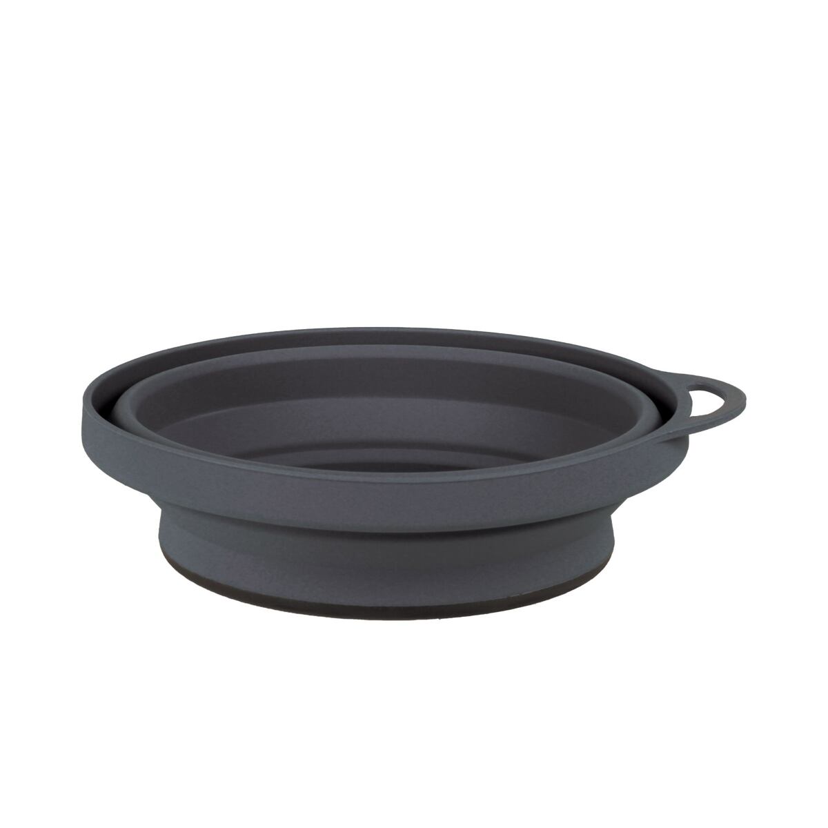 LifeVenture Skládací miska Silicon Ellipse FlexiBowl graphite