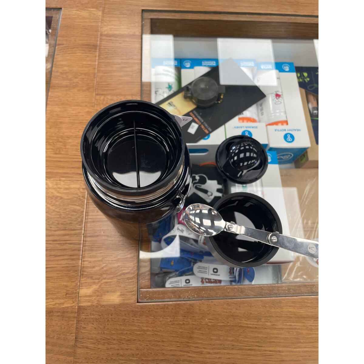 Les Artistes Termonádoba Foodjar 700ml Black Marble