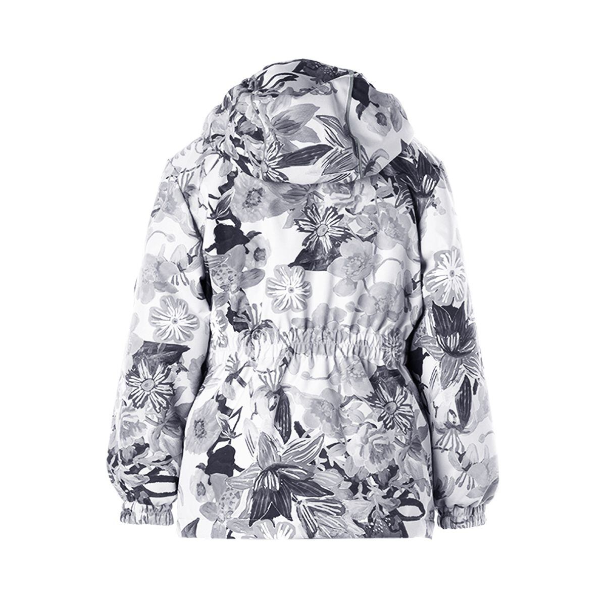 Huppa Dětská nepromokavá bunda Joly white pattern