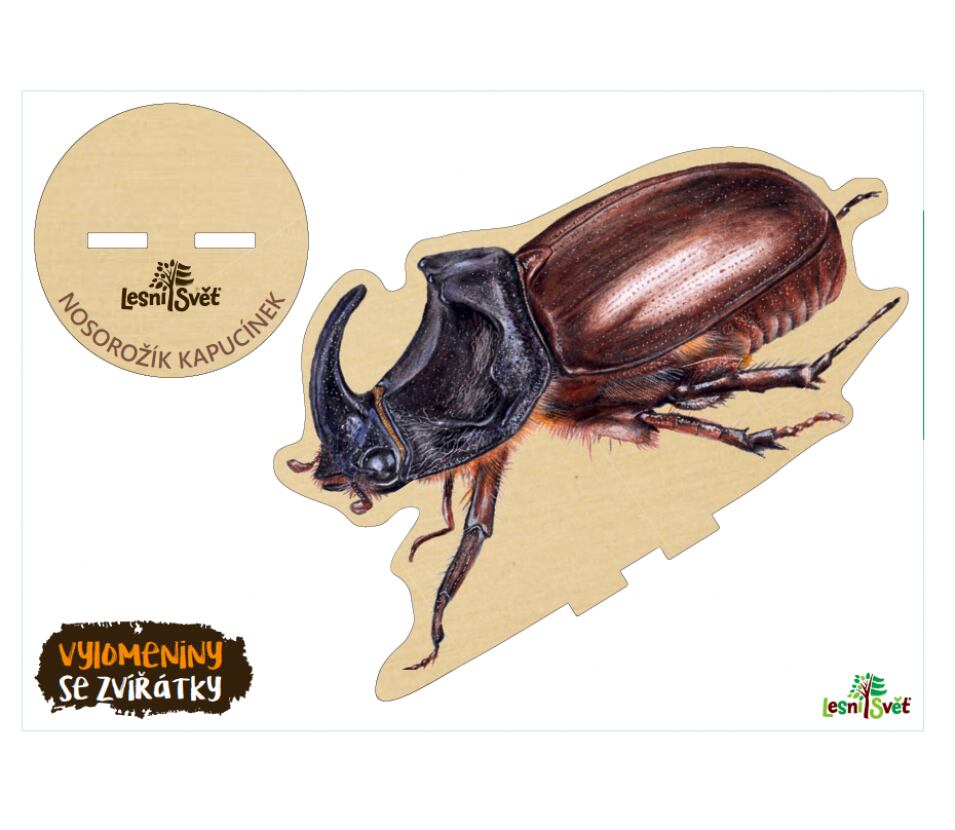 Lesní svět Vylomeniny se zvířátky M