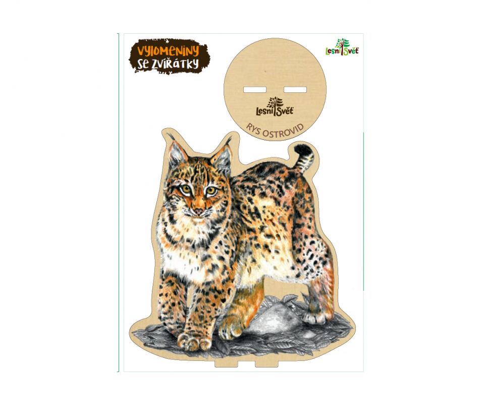 Lesní svět Vylomeniny se zvířátky M