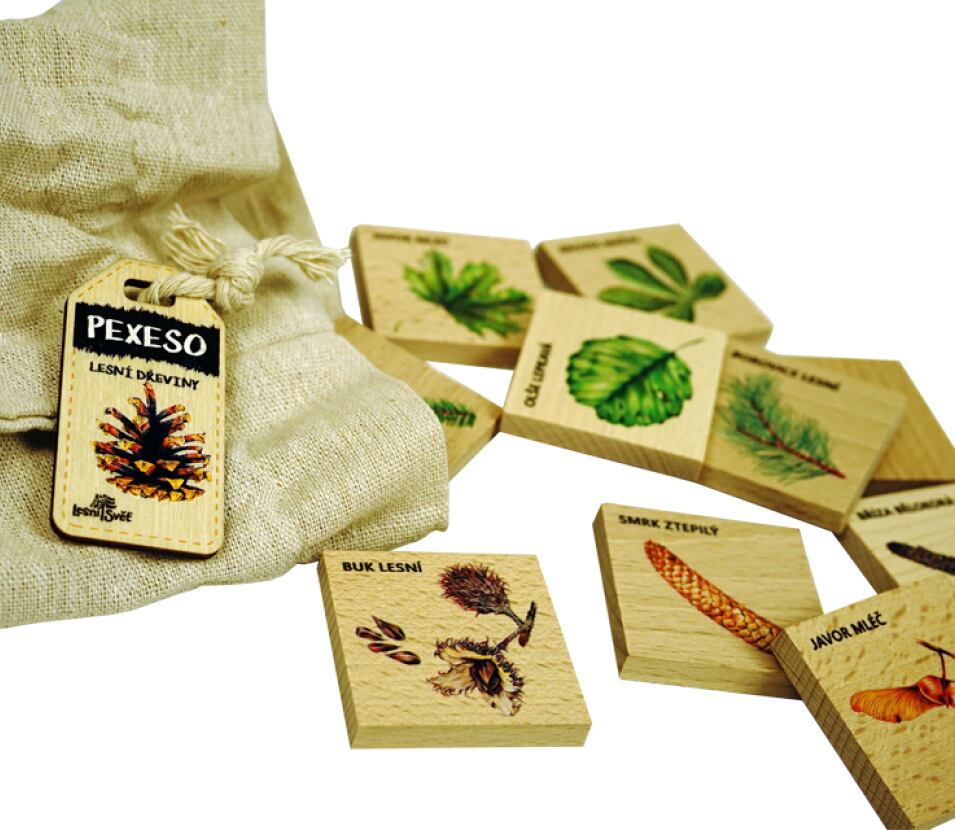Lesní svět Poznávací pexeso malé