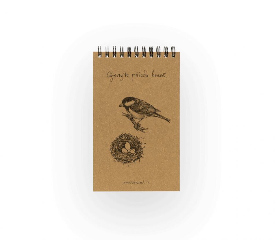 Lesní svět Eko blok z recy papíru S