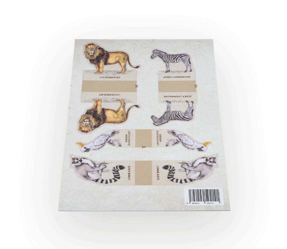 Lesní svět Vystřihovánky Lesní svět