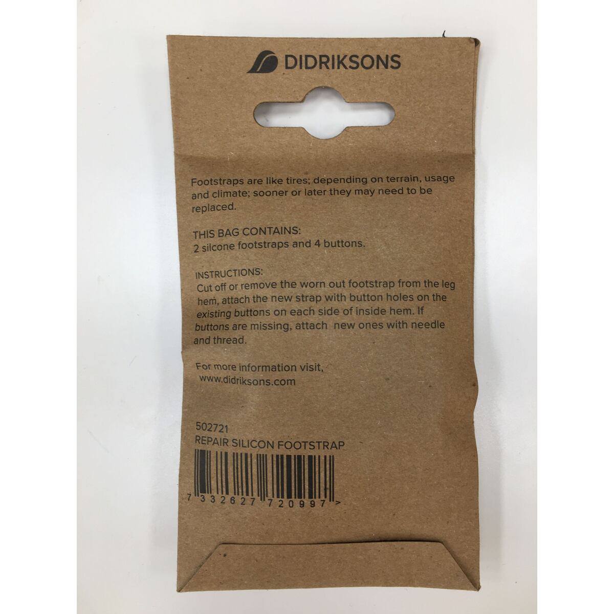 Didriksons Náhradní silikonové pásky ke kalhotům Didriksons