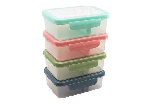 ZDRAVÁ LAHEV® Svačinový box Zdravá sváča Scandi tyrkys