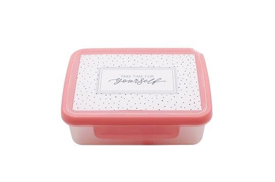 ZDRAVÁ LAHEV® Svačinový box Zdravá sváča Scandi růžová