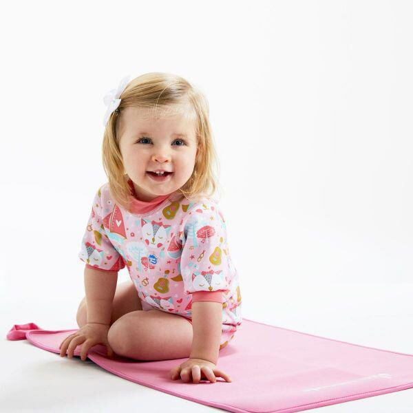 Splash About Dětské neoprénové UV body s krátkým rukávem Sova a kočička