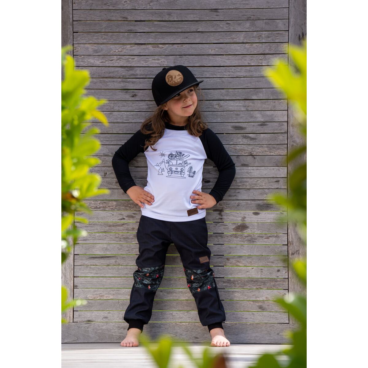 Promaledobrodruhy Dětské softshellové kalhoty s fleecem black/black