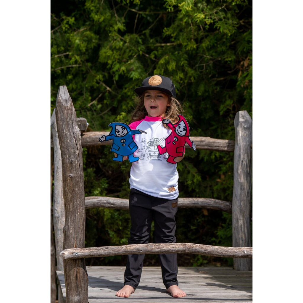 Promaledobrodruhy Dětské funkční UV tričko CoolMax krátký rukáv pink