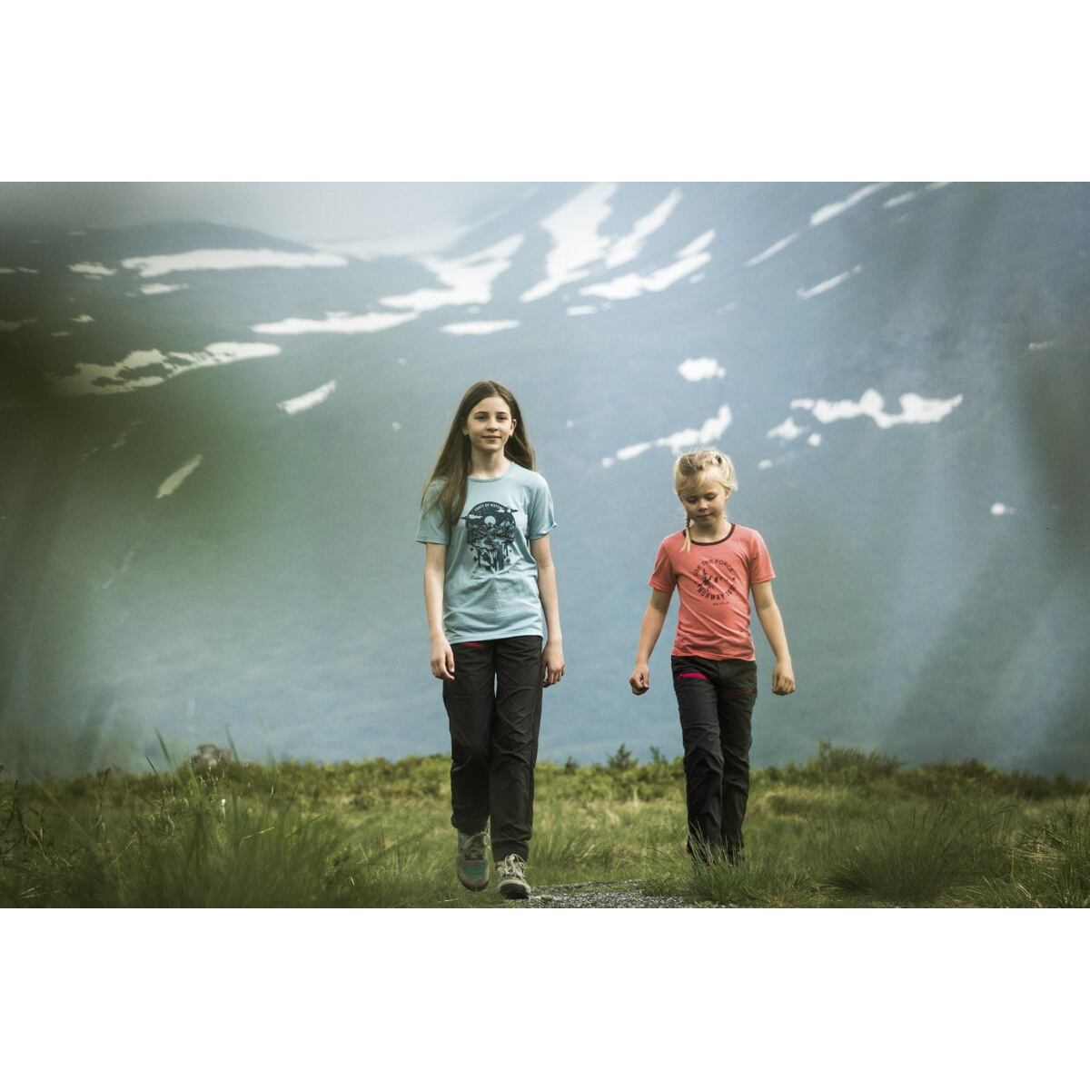 Devold Dětské funkční tričko s merinem Force s krátkým rukávem coral