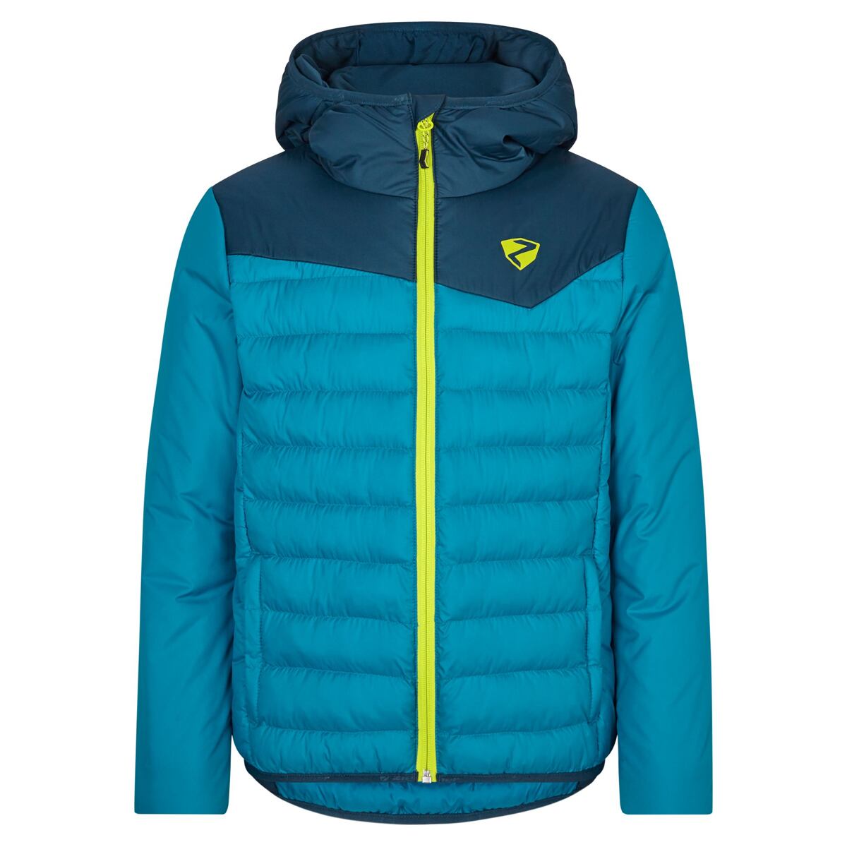 Ziener Dětská zateplená bunda Nads Jr - teal crystal