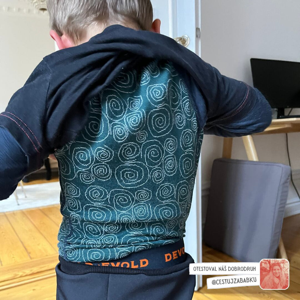 Devold Dětské funkční tričko s merinem Duo active woods s dlouhým rukávem