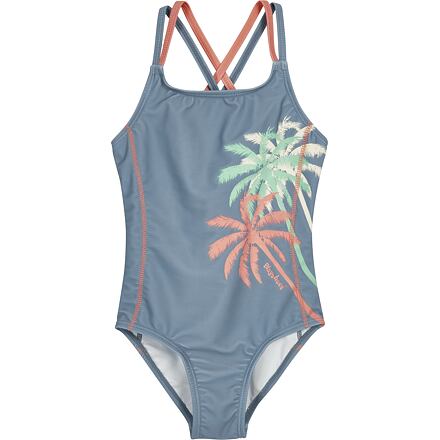 Playshoes Dívčí plavky s UV jednodílné Palmy