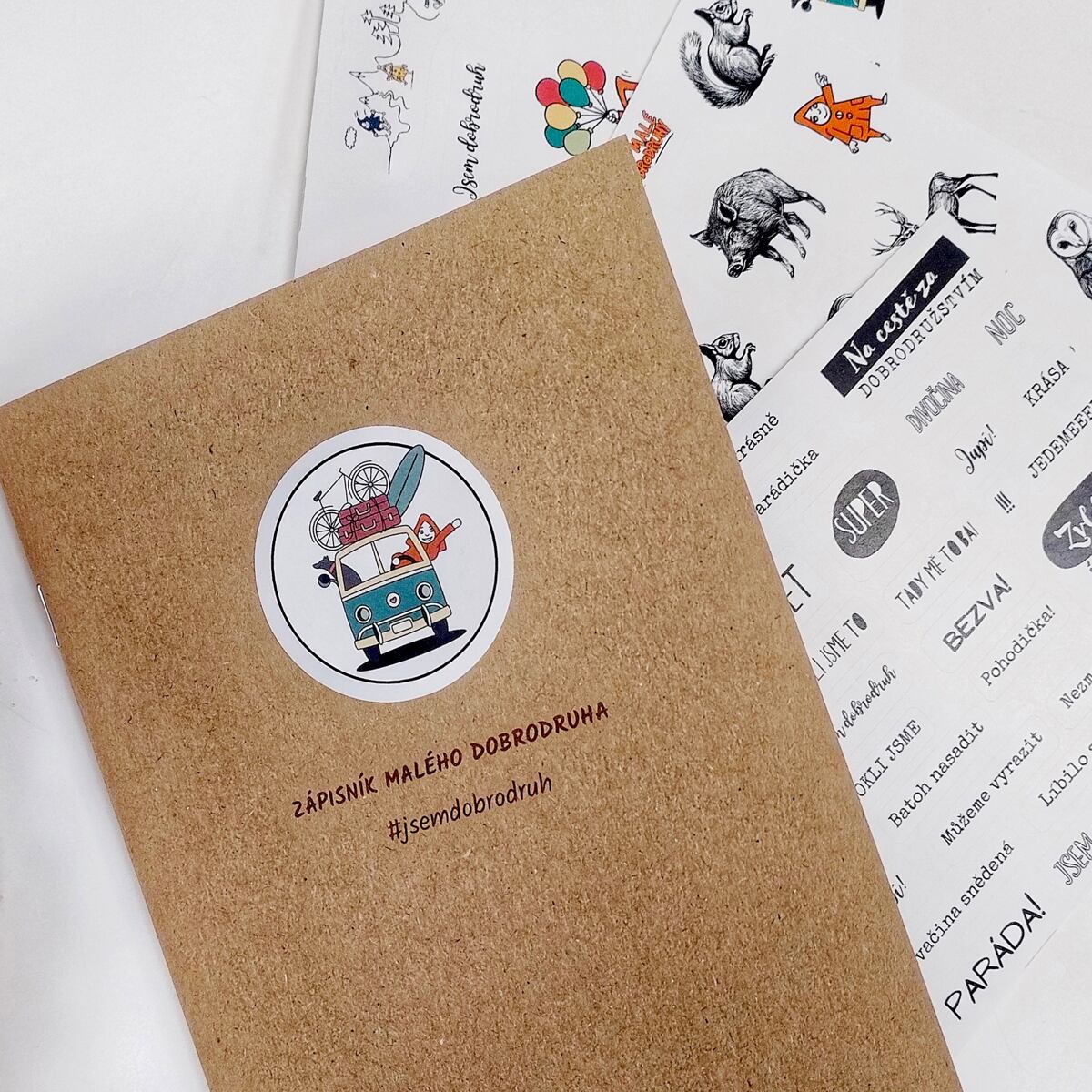 Promaledobrodruhy Zápisník malého dobrodruha na výlety a zážitky