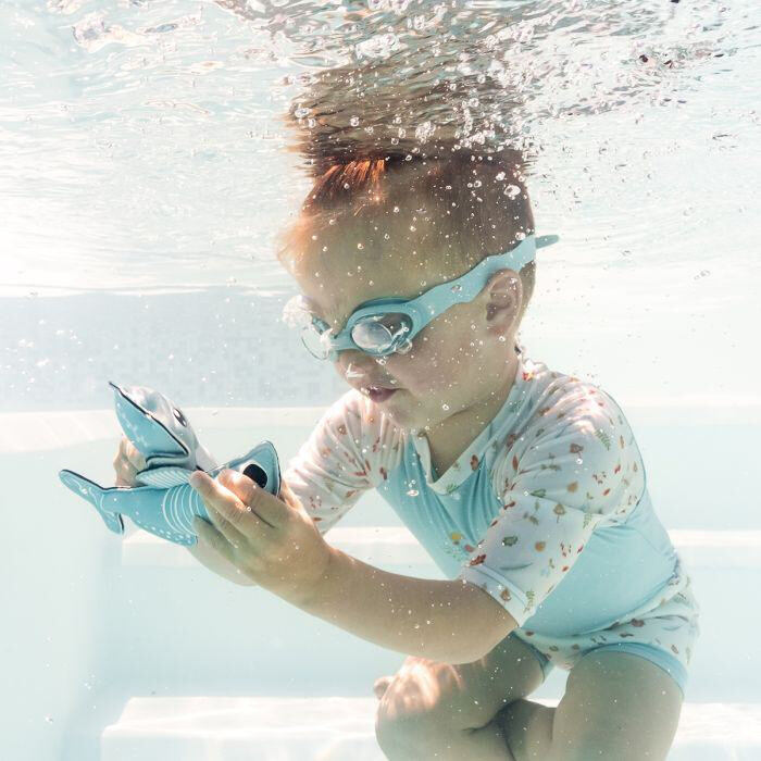 Splash About Dětské plavky/kostýmek Happy Nappy 3/4 rukáv Little Acorns