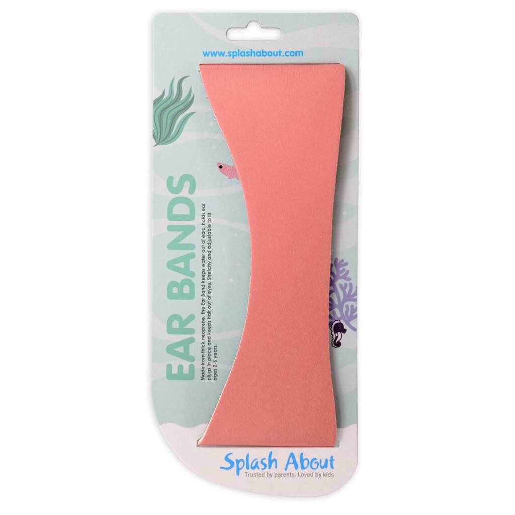 Splash About Dětská neoprénová čelenka na plavání pink 2 - 6 let