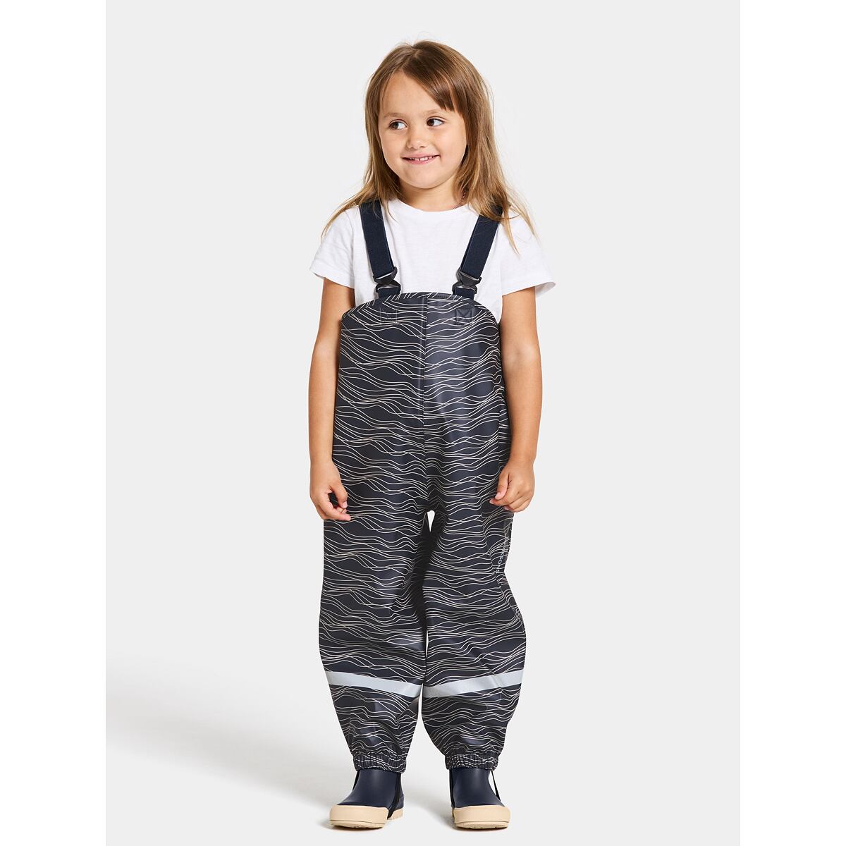 Didriksons Dětský set do deště Slaskeman ocean soft pink