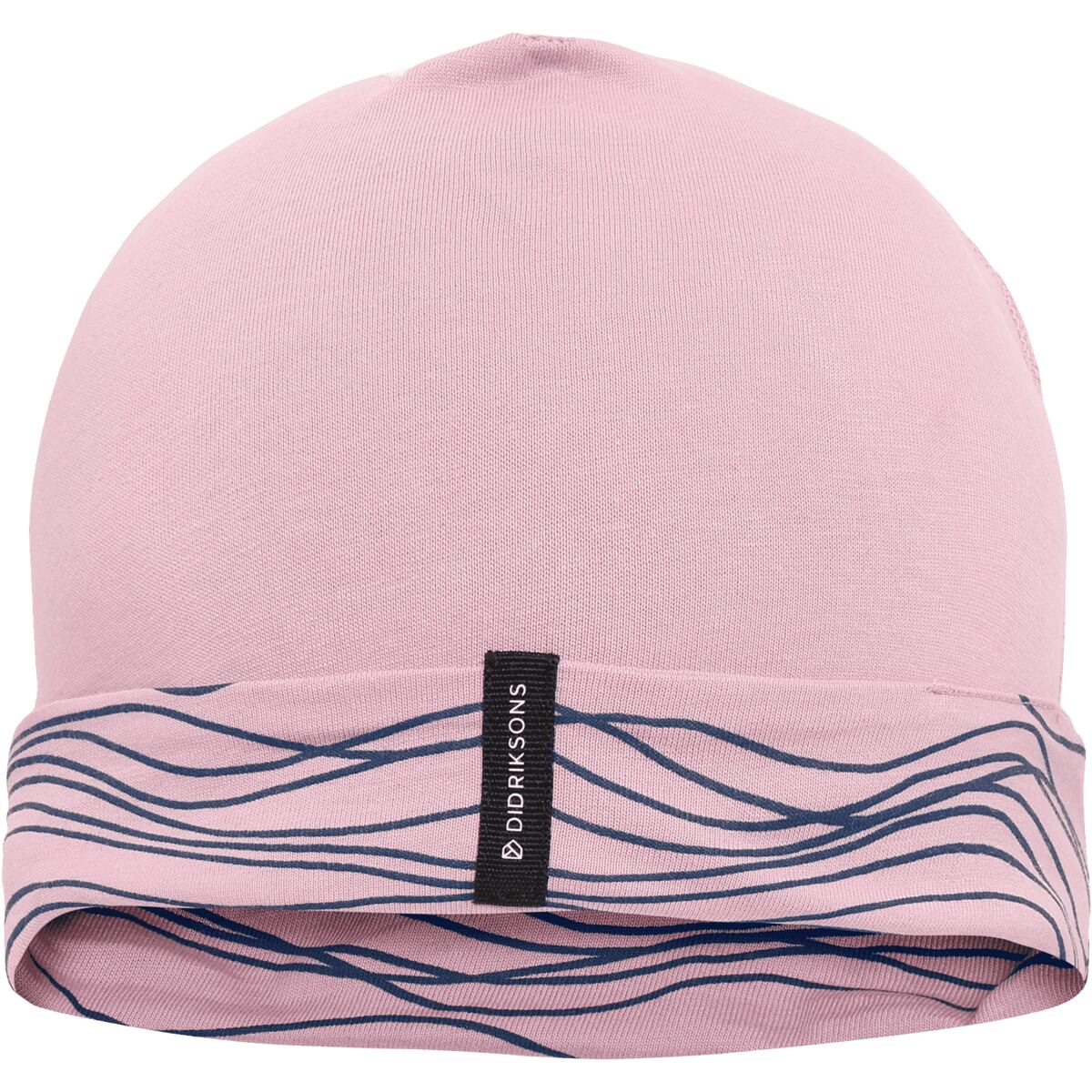 Didriksons Dětská oboustranná čepice Banjo soft pink