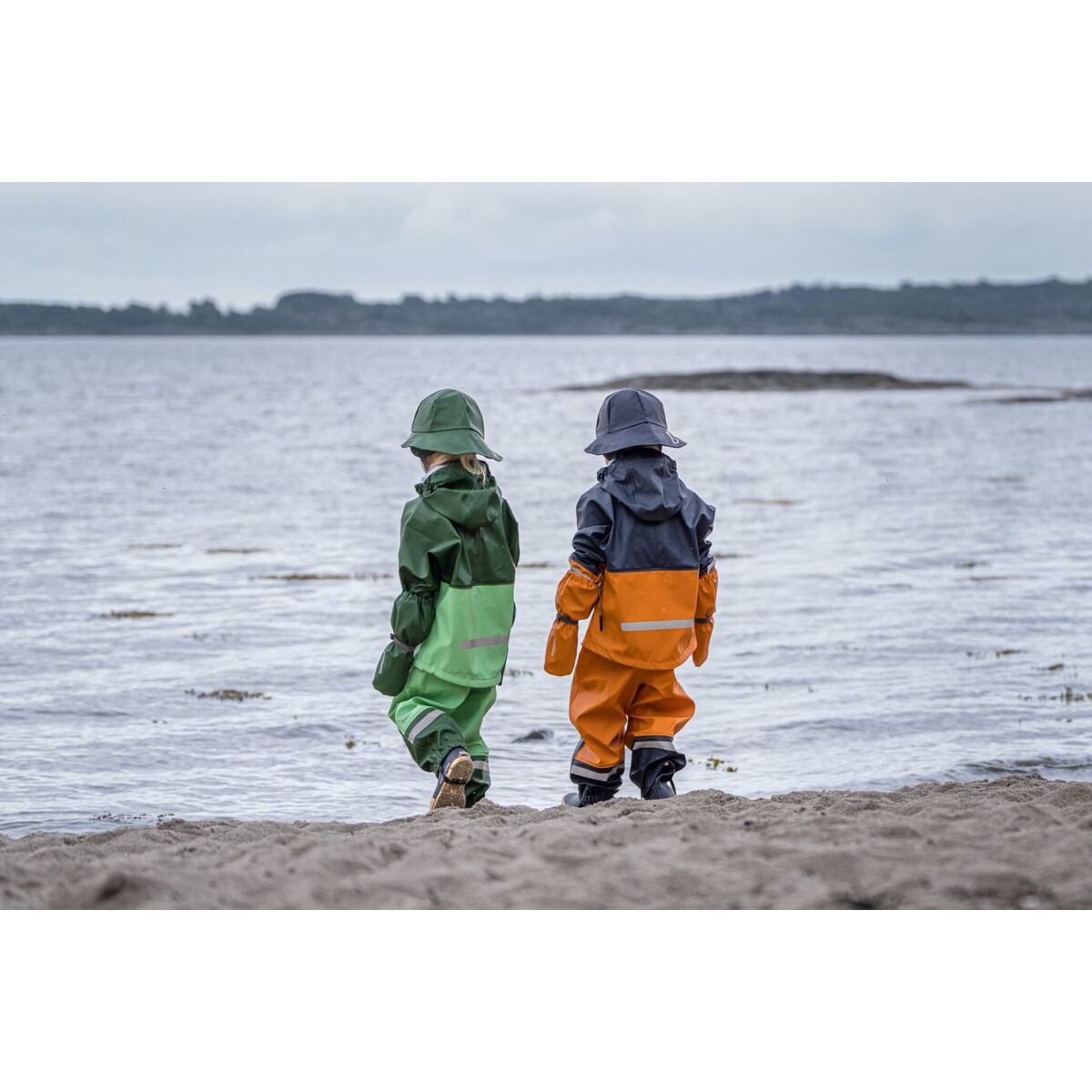 Didriksons Dětský klobouk do deště Southwest navy