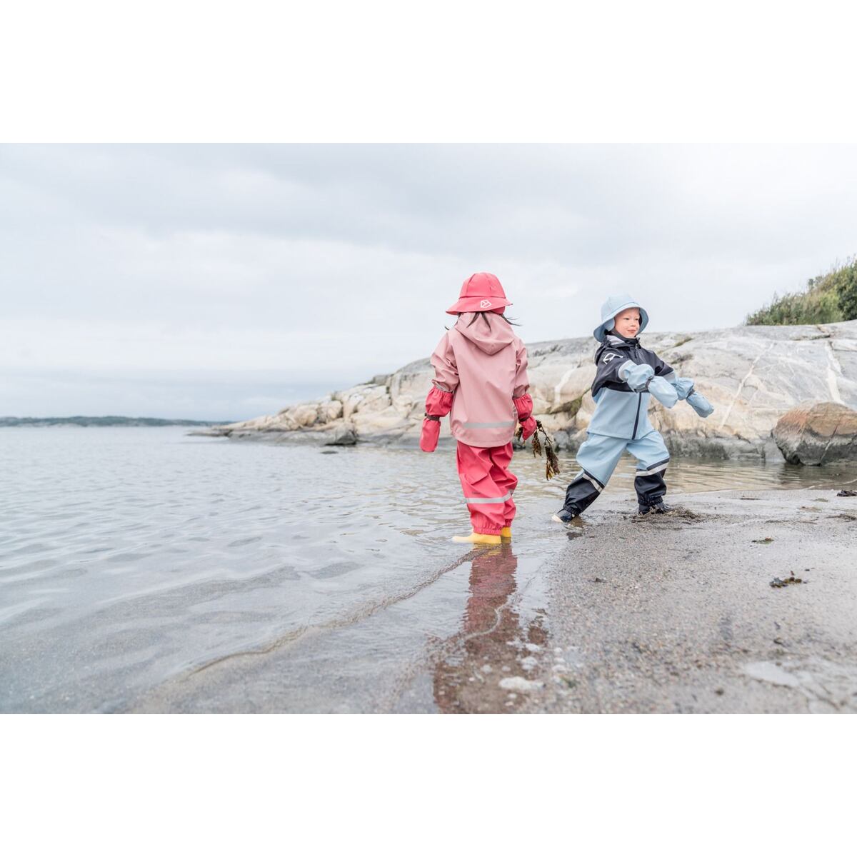 Didriksons Dětský klobouk do deště Southwest dusty azalea