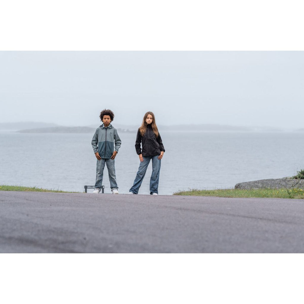 Didriksons Dětská nepromokavá bunda Piko factory blue - ROSTOUCÍ