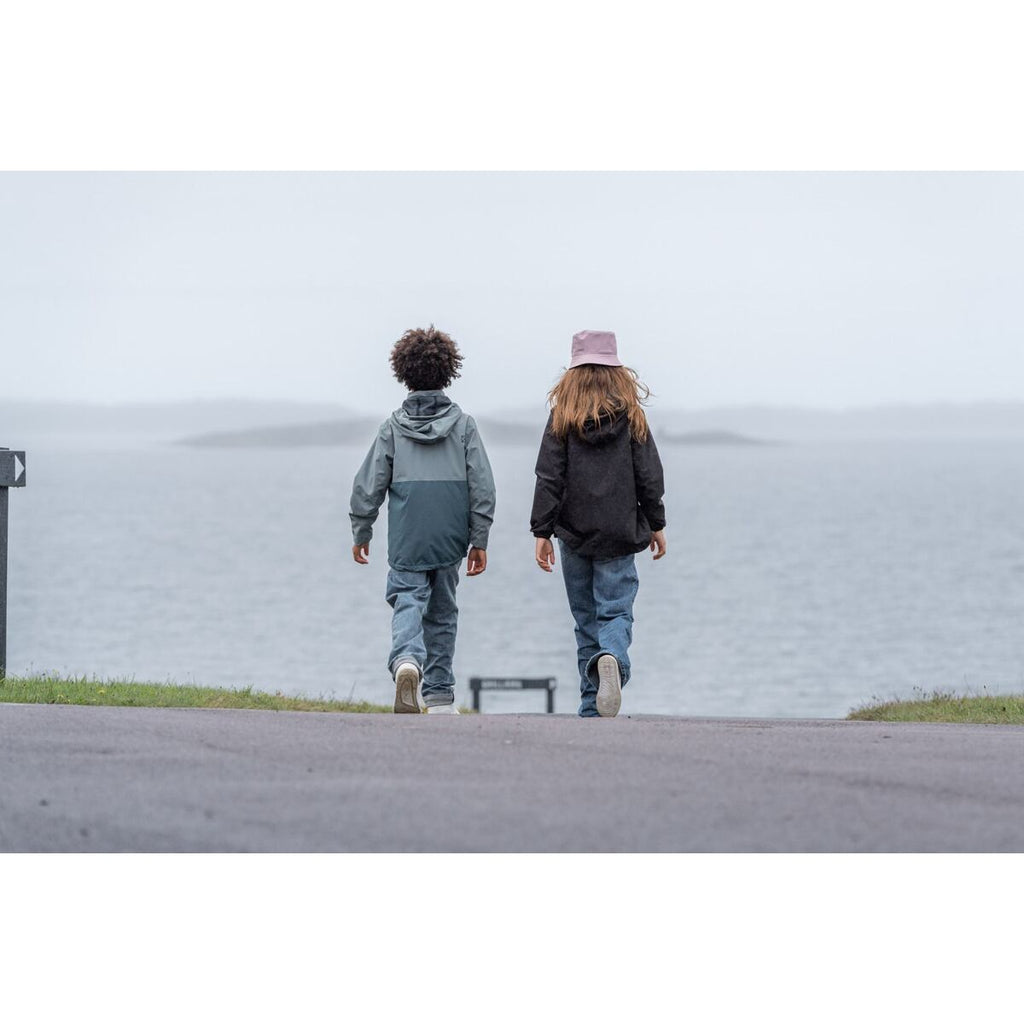 Didriksons Dětská nepromokavá bunda Meliss black - ROSTOUCÍ