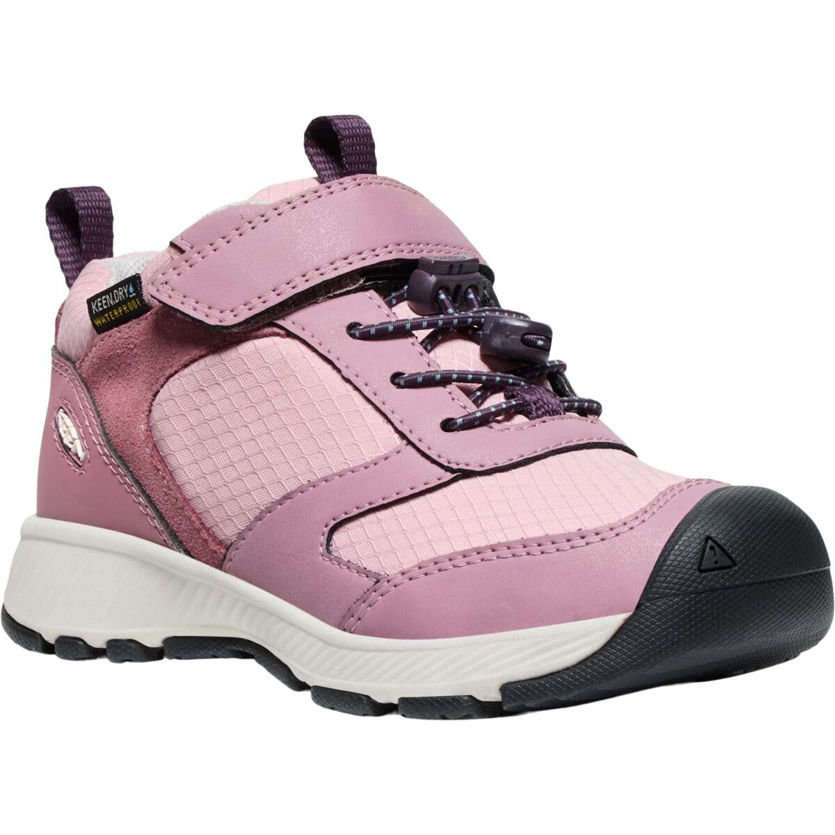 KEEN Dětské boty Skua WP - zephyr/plum perfect