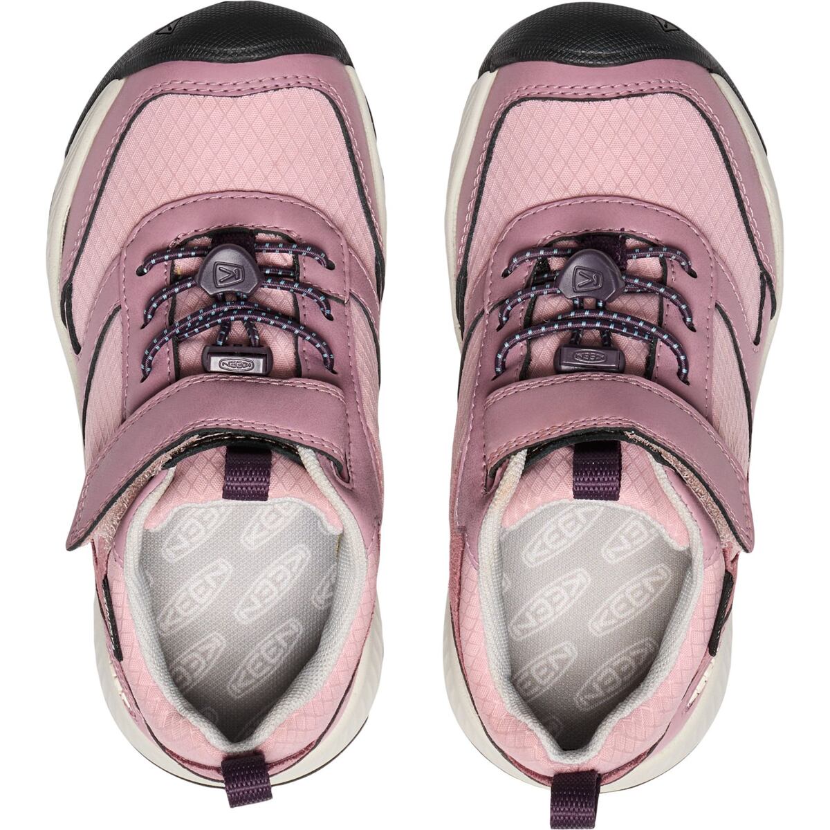 KEEN Dětské boty Skua WP - zephyr/plum perfect