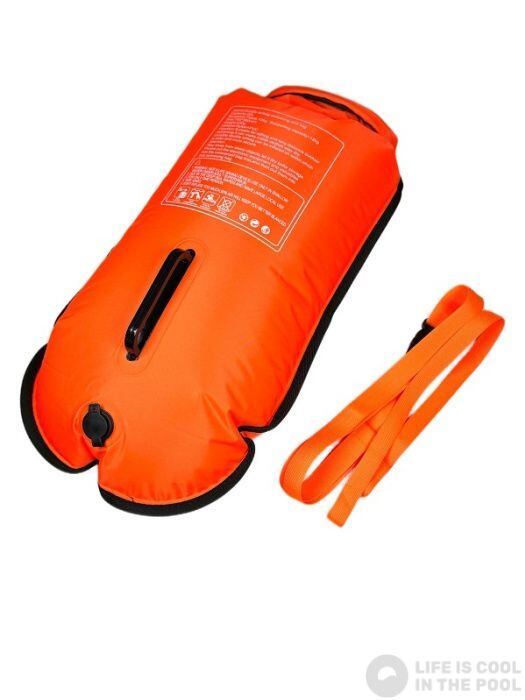 Swimaholic Plavecká bójka Swim Buoy - oranžová
