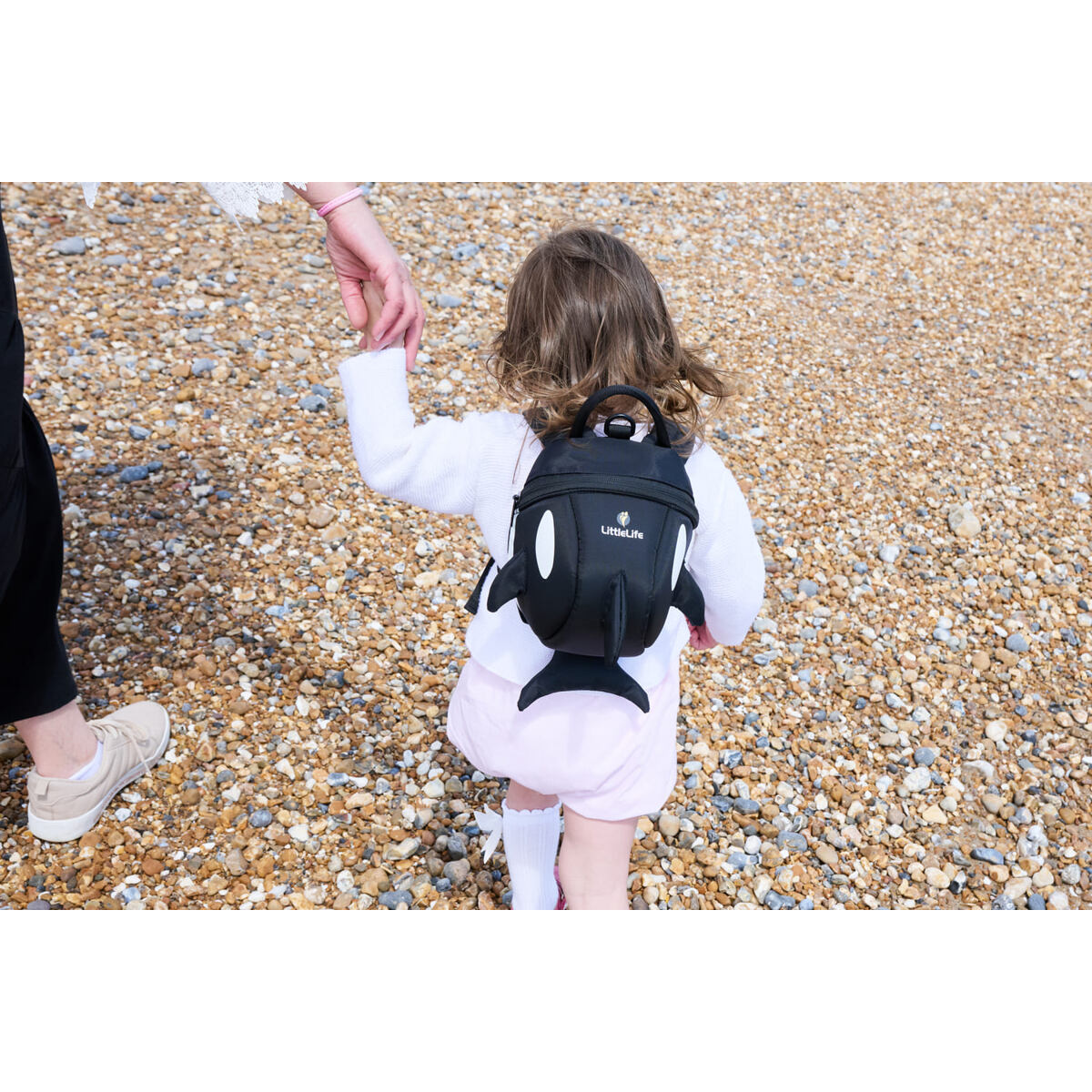 LittleLife Dětský batoh s bezpečnostním vodítkem orca 2 l