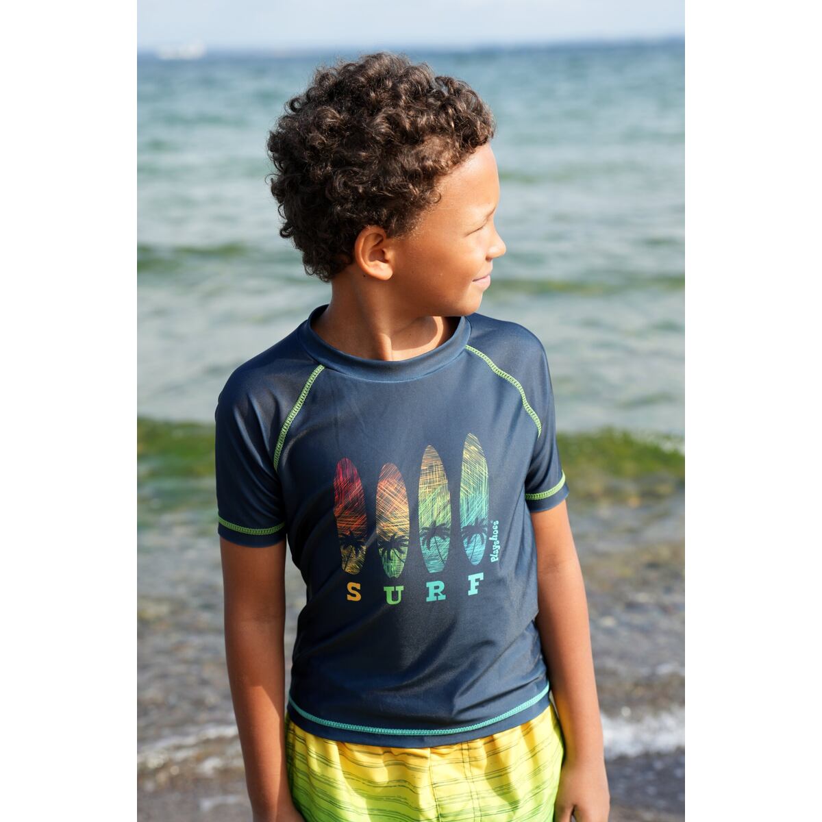 Playshoes Chlapecké UV kraťasy Surf navy