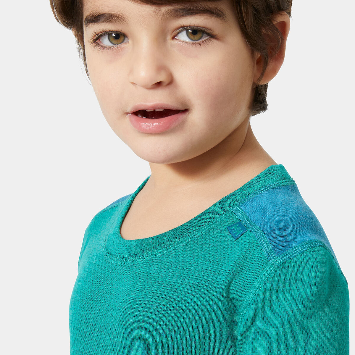 Helly Hansen Dětské termoprádlo K Lifa Merino set - green