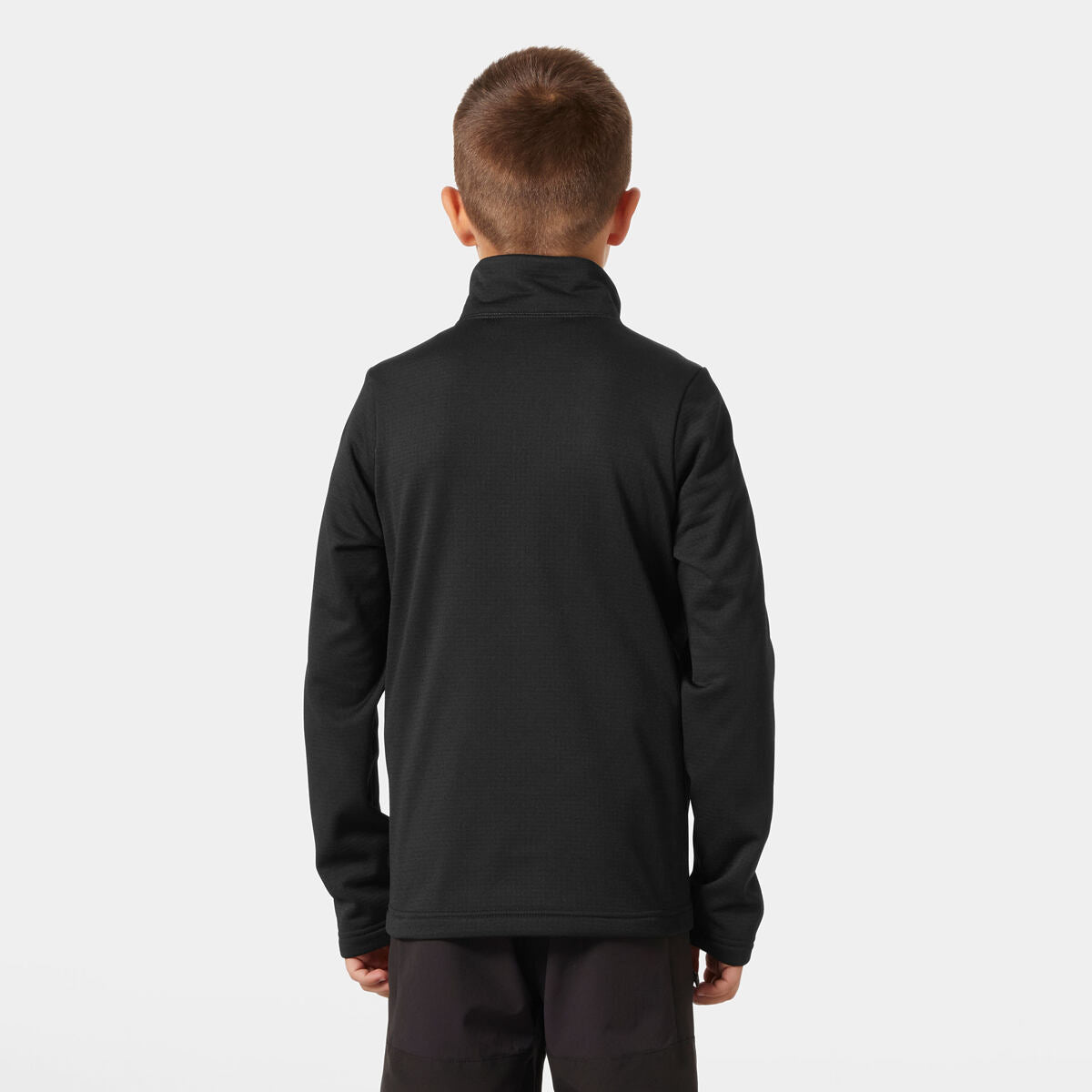 Helly Hansen Dětská fleecová mikina Jr Versalite jacket -  black