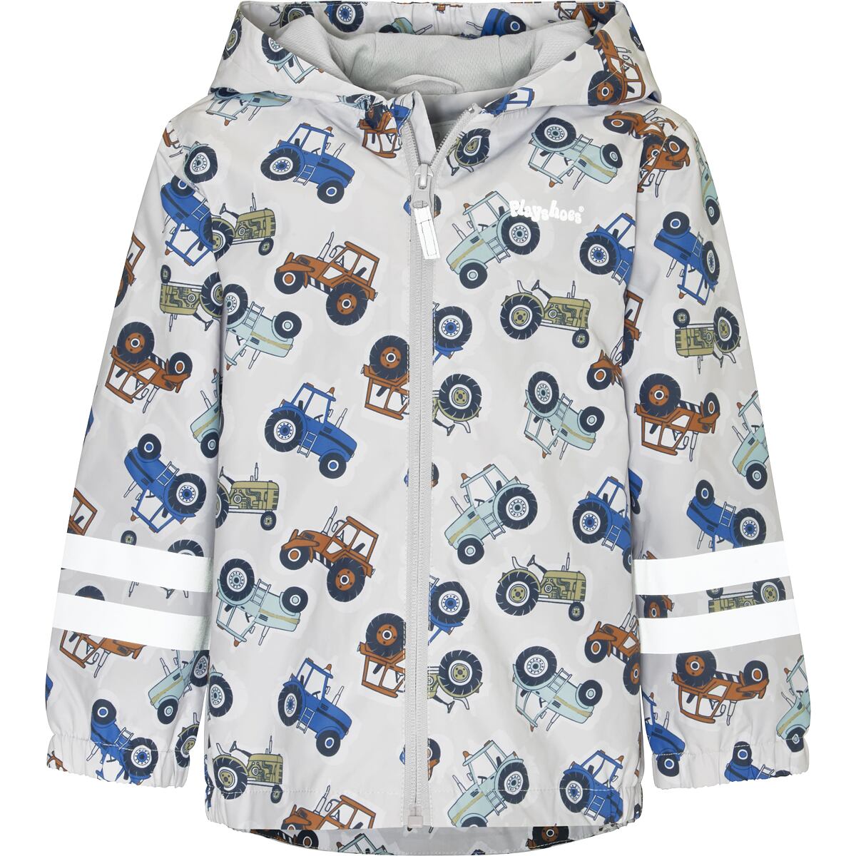 Playshoes Dětská nepromokavá bunda Traktor
