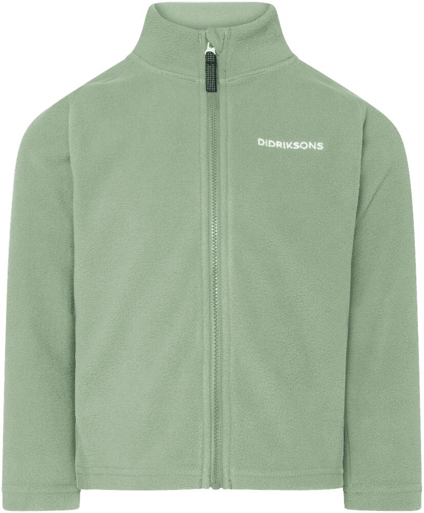 Didriksons Dětská fleecová mikina Monte light moss
