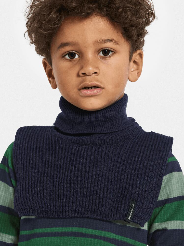 Didriksons Dětský zimní nákrčník Delfinen scarf 2 navy