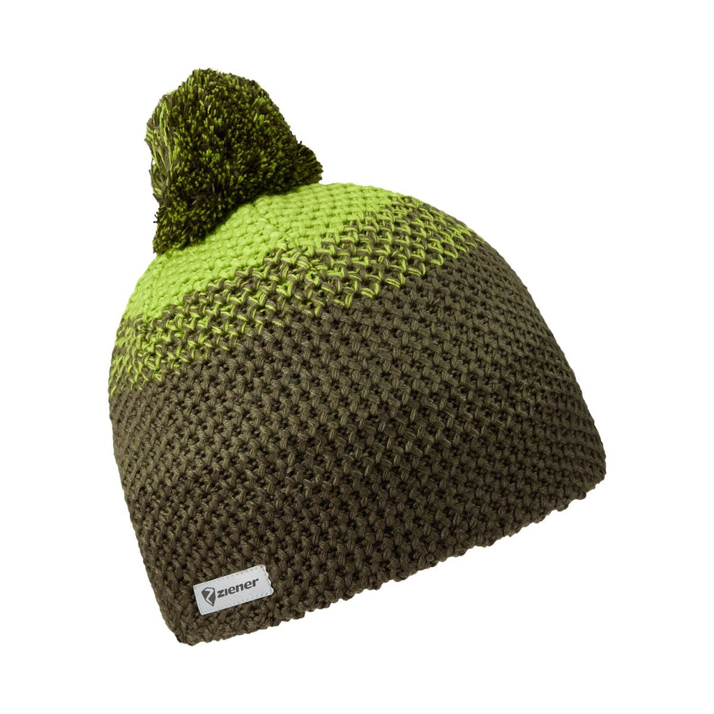 Ziener Dětská zimní čepice Ishi Jr - forest fern