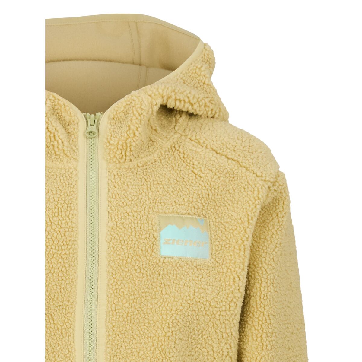 Ziener Dětská fleecová bunda Juha Jr - sage leaf