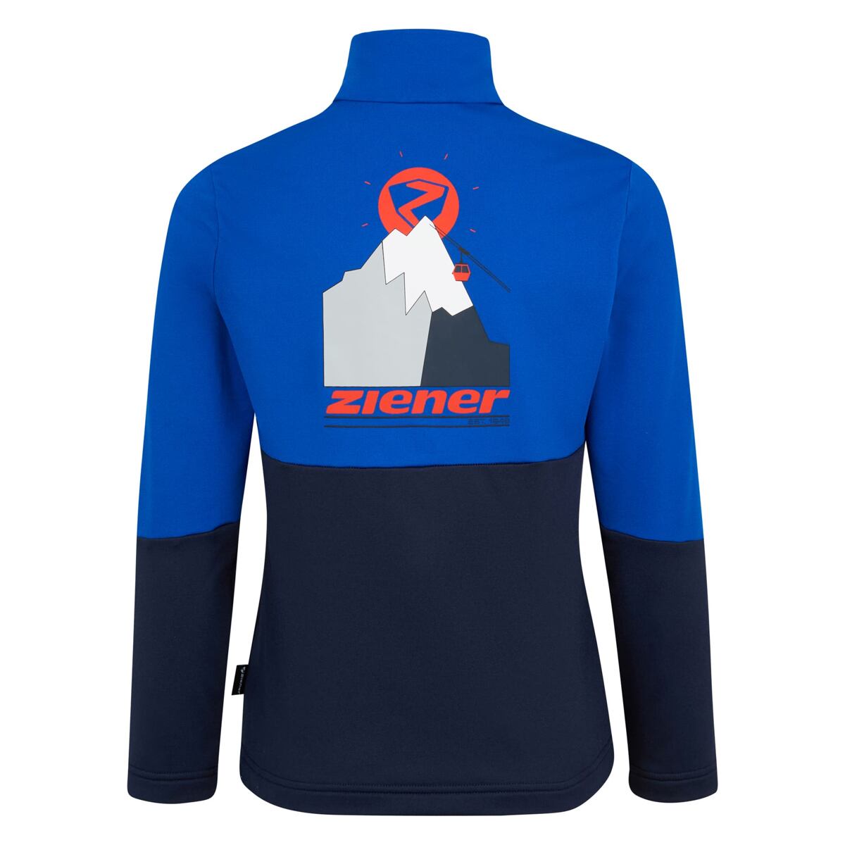 Ziener Dětská funkční mikina Jarps Jr - dark navy