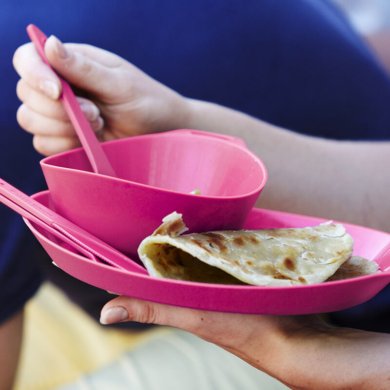 LifeVenture Sada nádobí Ellipse 4-Piece Set graphite