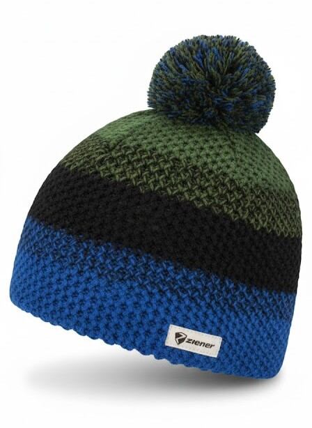 Ziener Dětská zimní čepice Ishi Jr - cobalt blue