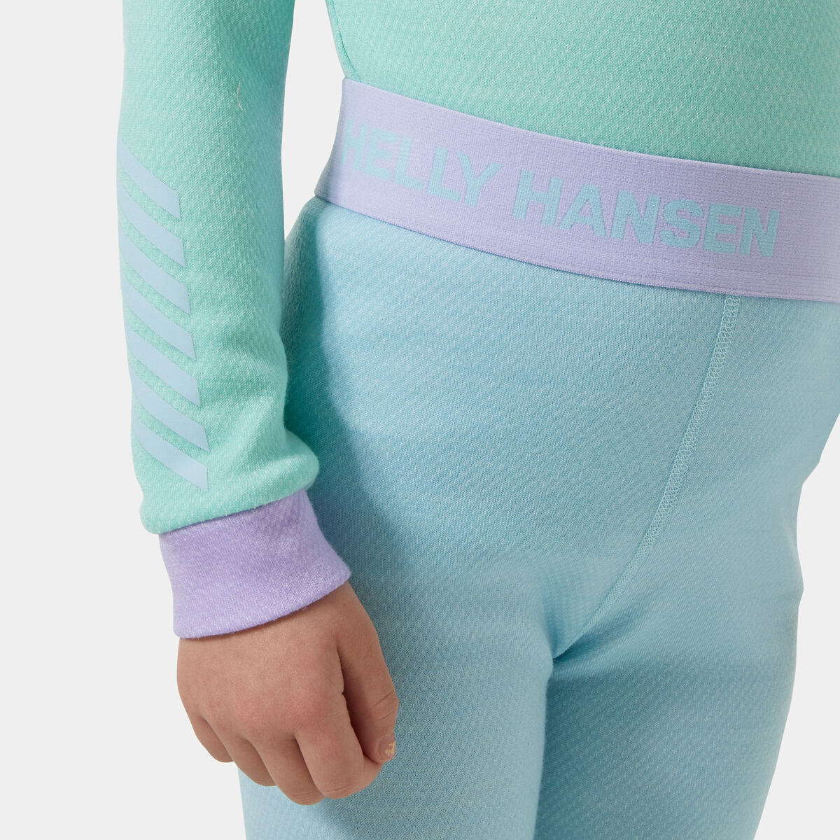 Helly Hansen Dětské termoprádlo K Lifa Merino set - lagoon