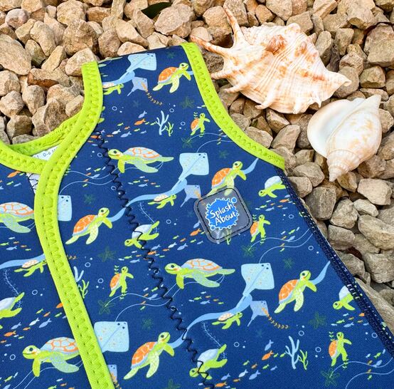 Splash About Dětské neoprénové UV kombi Turtle Tide