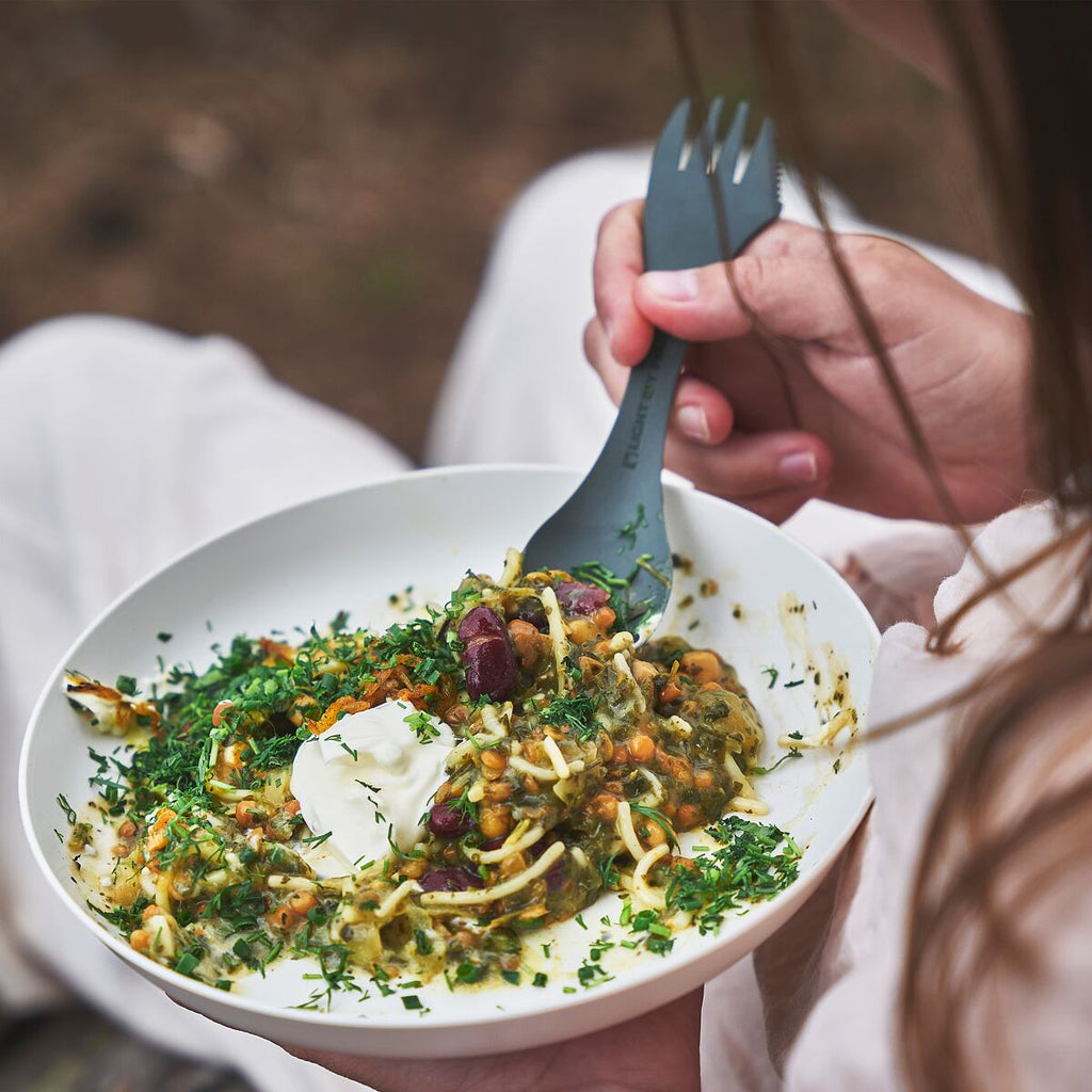 Light my fire Cestovní příbor Swedish Spork original 4-pack cream