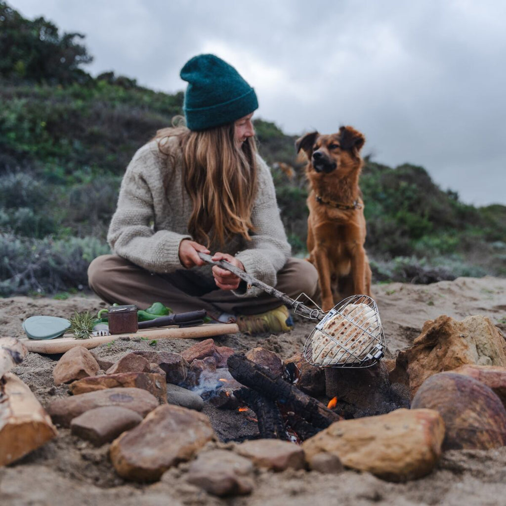 Light my fire Skládací grilovací rošt na opékání nad ohněm GrandPa´s FireGrill