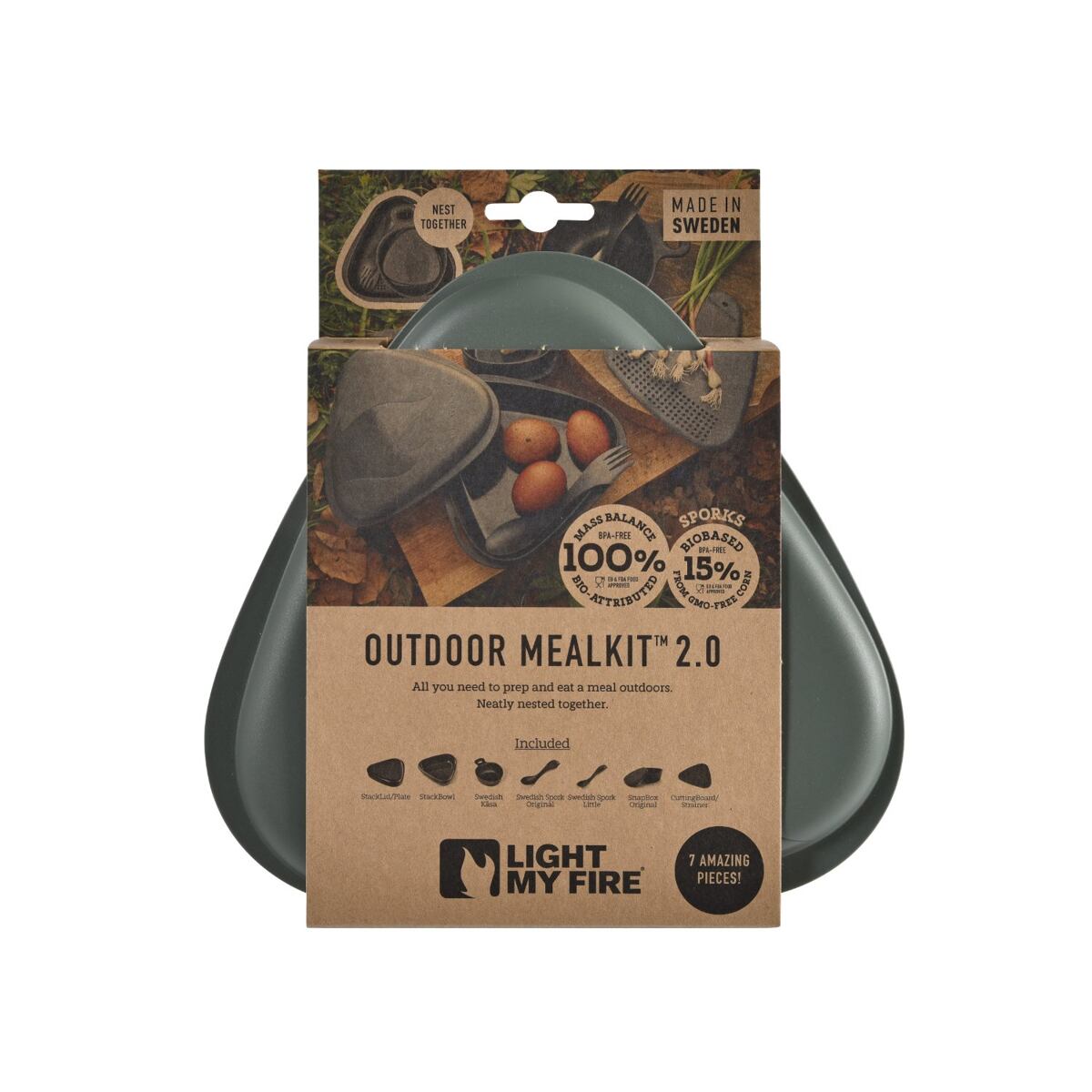 Light my fire Cestovní sada nádobí Outdoor MealKit 2.0 mistypurple